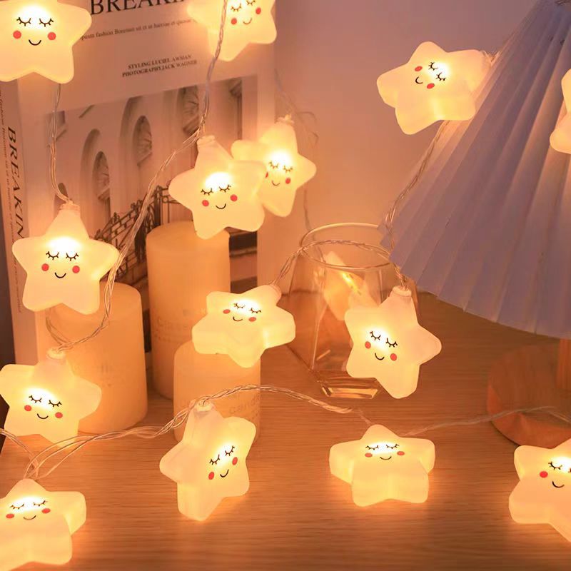 Waterproof Outdoor Rainbow Cloud LED String Lights