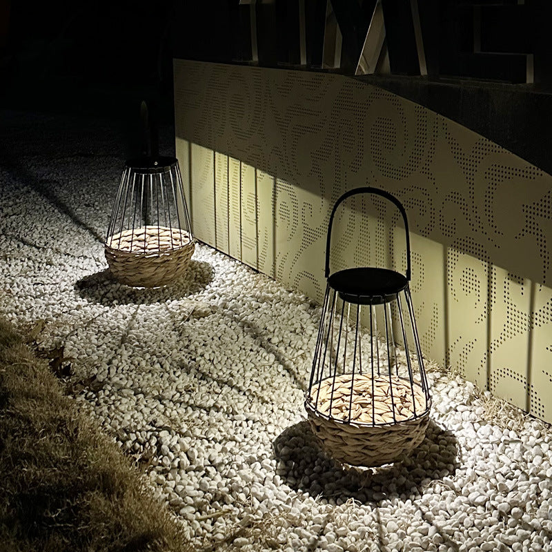 Decorative Basket Lamp