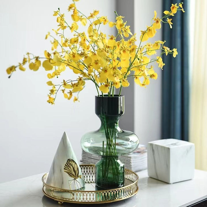 Decorative Glass Sculptural Vase