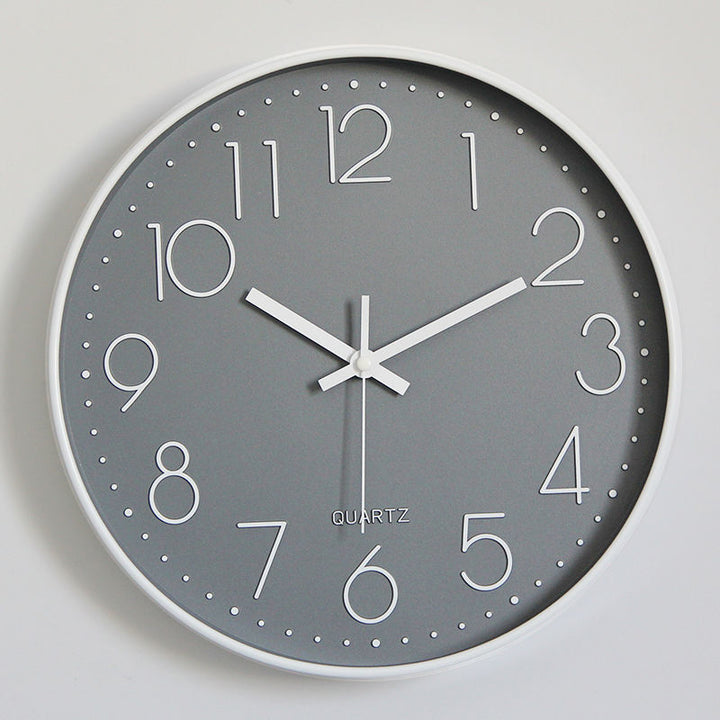 Wall clock in minimalist design