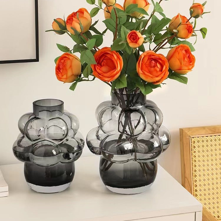 Artistic Cloud Shaped Glass Vase