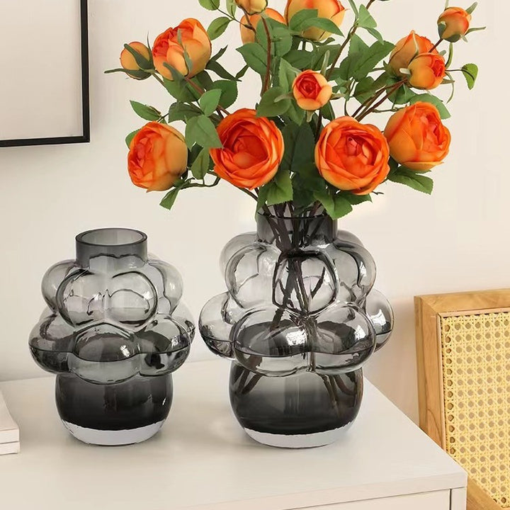 Artistic Cloud Shaped Glass Vase