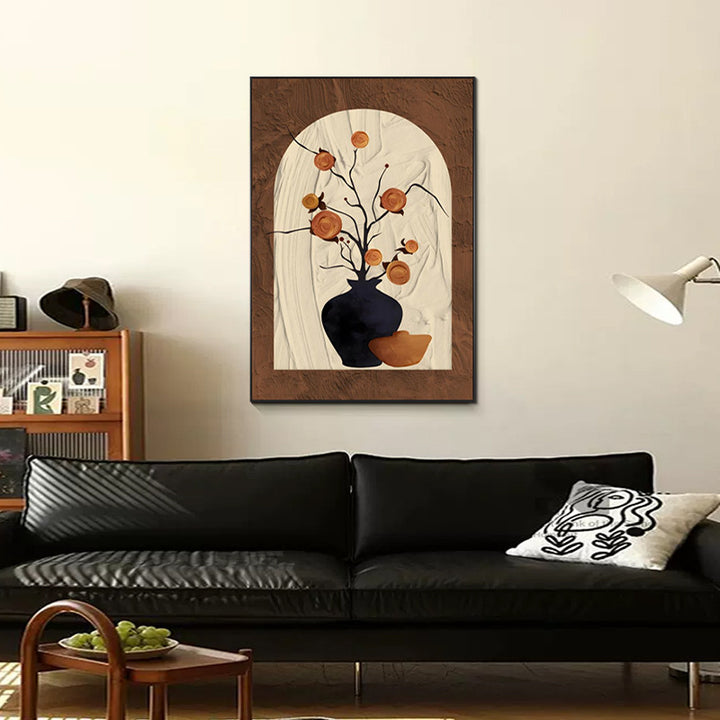 Floral-Inspired Framed Artwork
