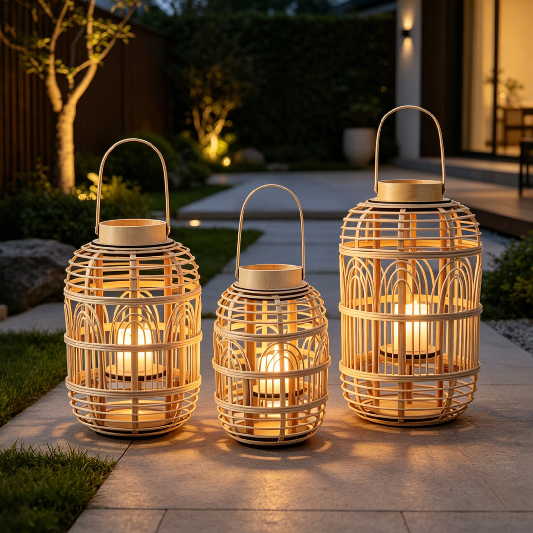 Decorative Rattan Lantern