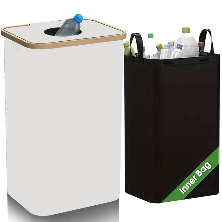 Practical waste and recycling container