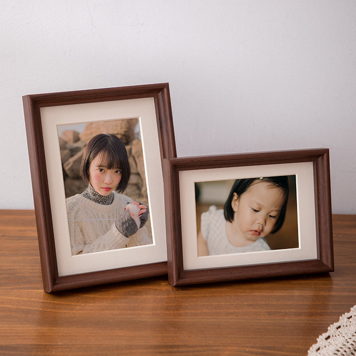 Classic Wooden Photo Frame Set