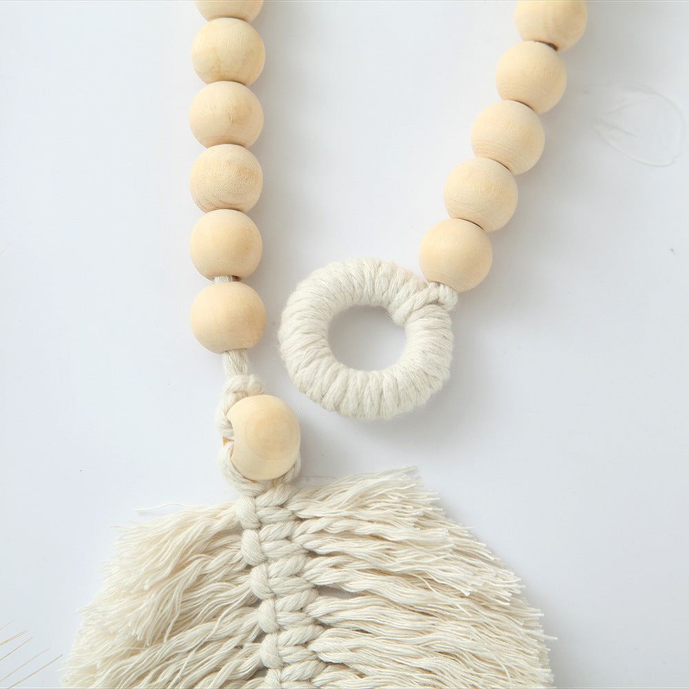 Decorative Macrame Leaf Wall Hanging