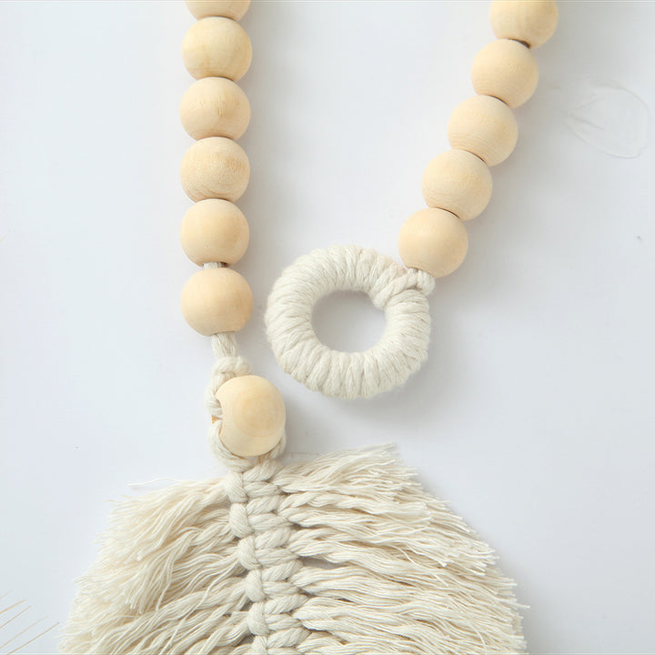 Decorative Macrame Leaf Wall Hanging