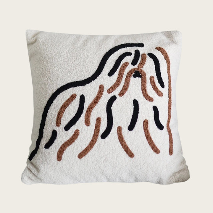 Cat-Themed Decorative Pillow