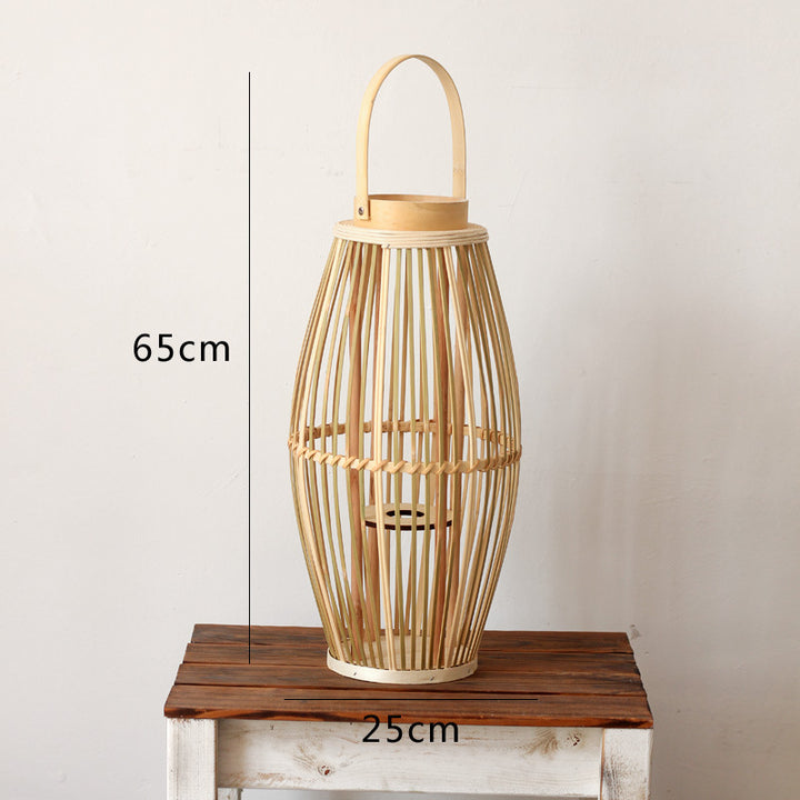 Handcrafted lantern in Scandinavian style