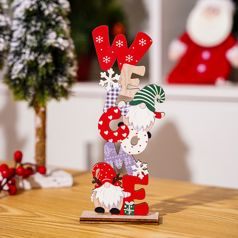 Christmas decoration figure in cute Gnome design