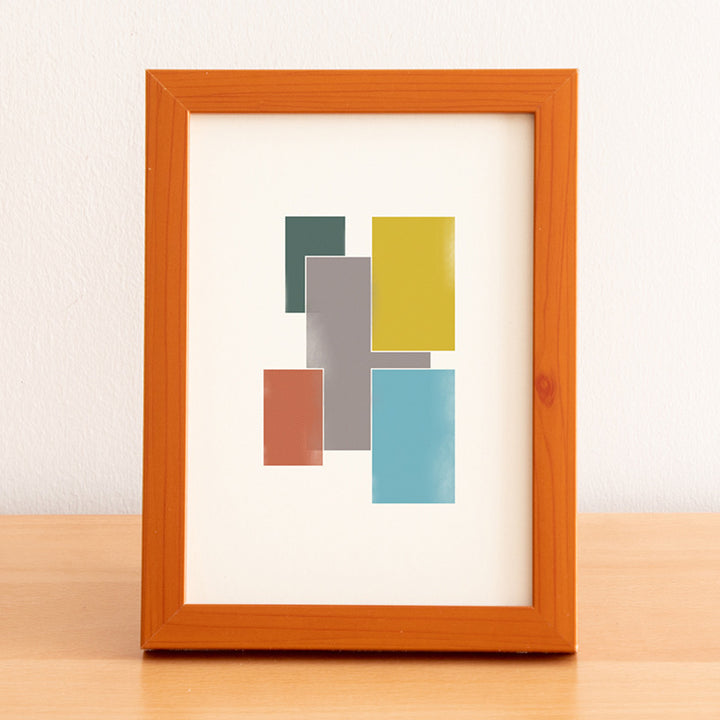 Modern Geometric Art Frame