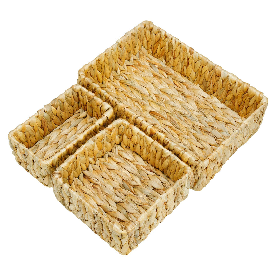 Multi-Compartment Woven Storage Organizer