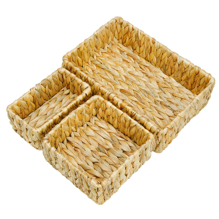 Multi-Compartment Woven Storage Organizer