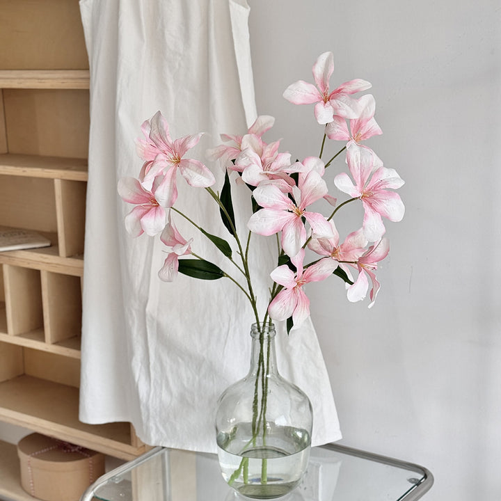 Premium Fabric Floral Stem Arrangement