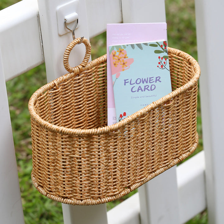Decorative Handwoven Storage Basket