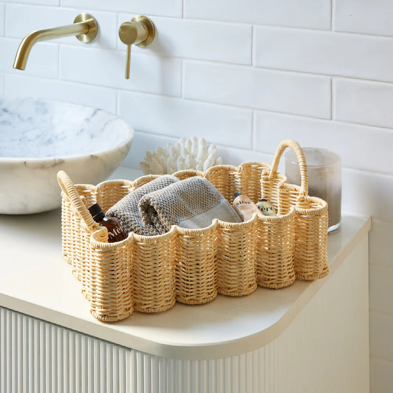 Basket in playful design