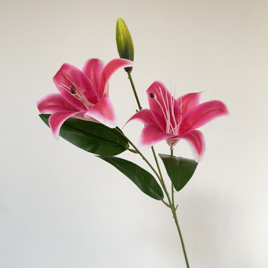 Decorative Faux Lily Stem for Floral Arrangements
