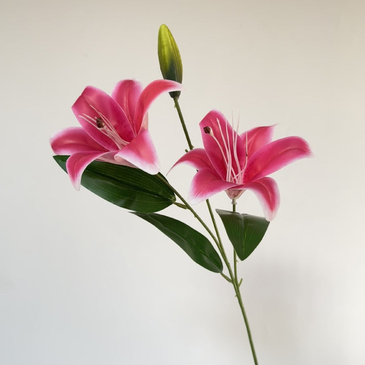 Decorative Faux Lily Stem for Floral Arrangements