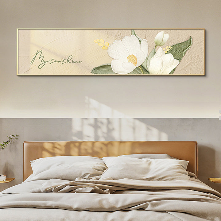 Floral-Inspired Horizontal Framed Wall Art