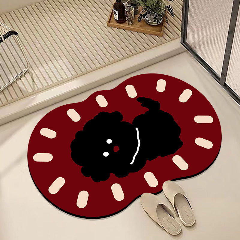 Cute Cartoon Animal Bath Mat