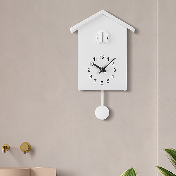 Cuckoo clock in creative house design