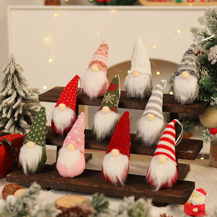 Decorative Christmas gnome figure