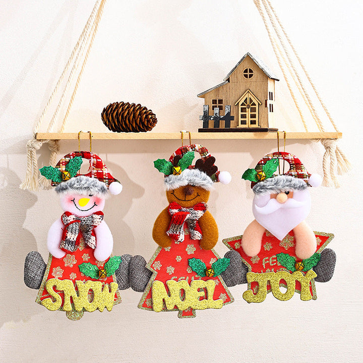 Decorative Christmas figure in snowman design