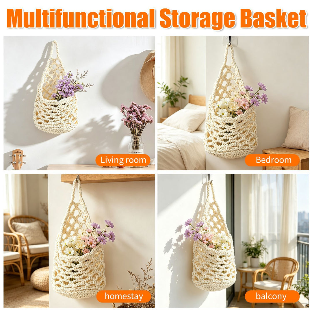 Macrame Flower Basket