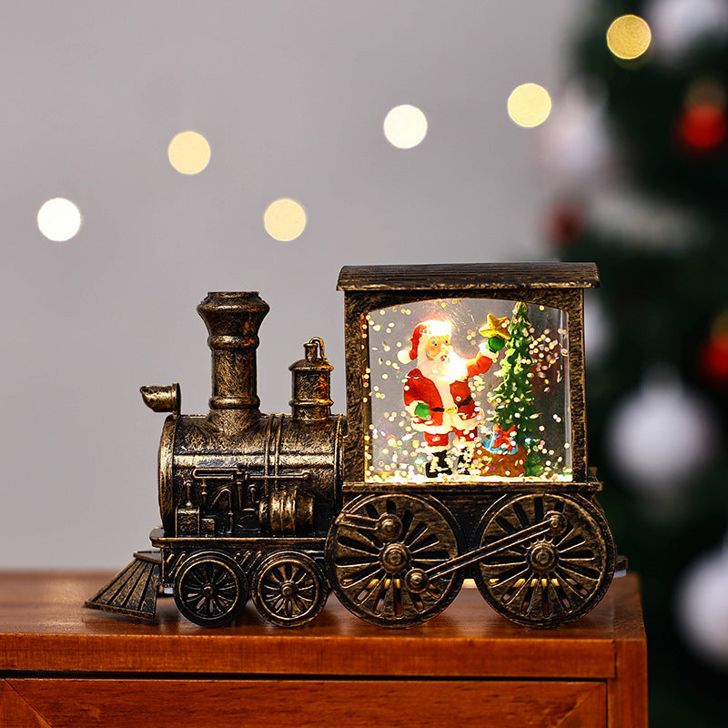 Snow Globe Lamp