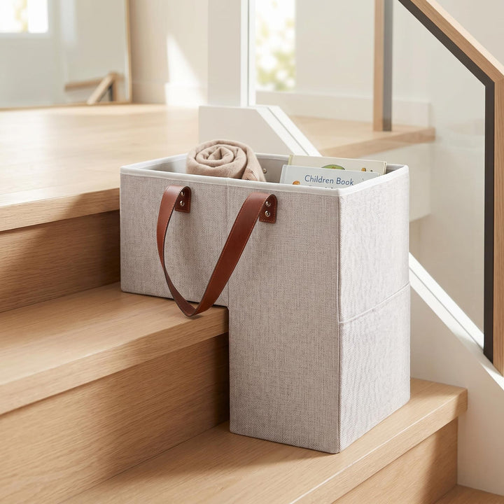 Practical storage bag with rope handles
