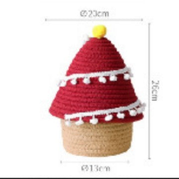 Decorative Christmas Tree Basket