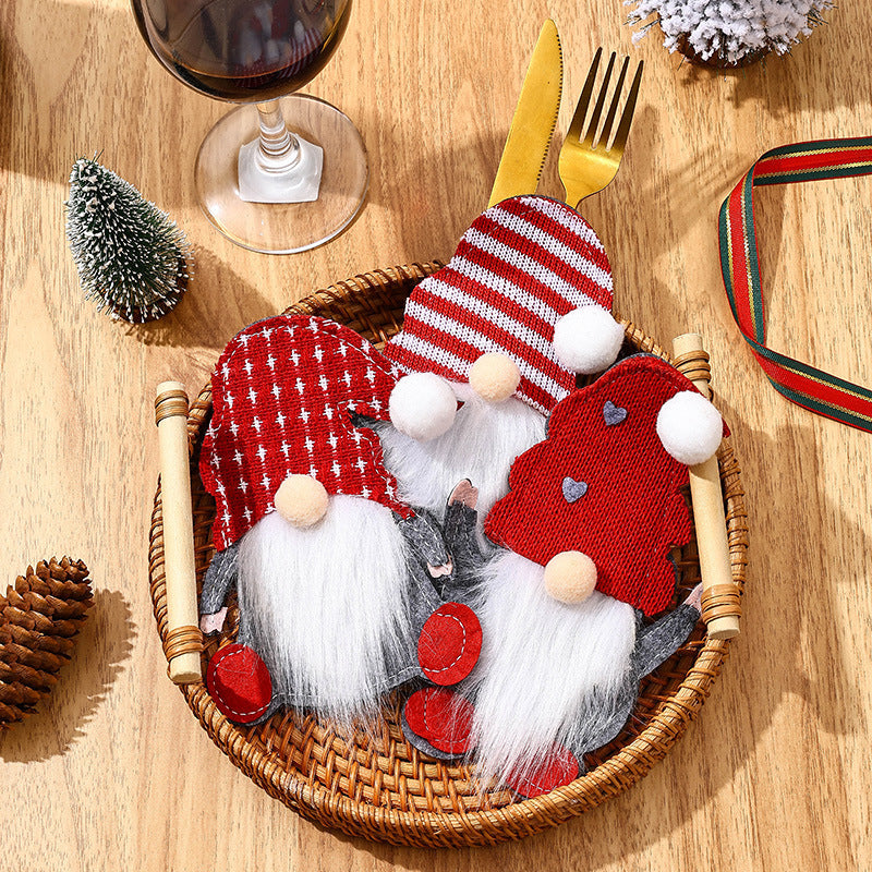 Festive tablecloth decoration
