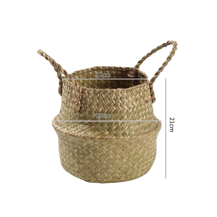 Handcrafted Woven Storage Bucket