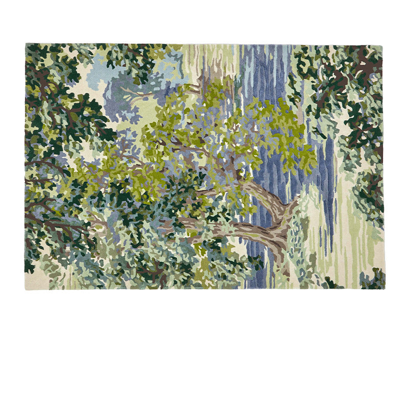 Nature-Inspired Decorative Area Rug