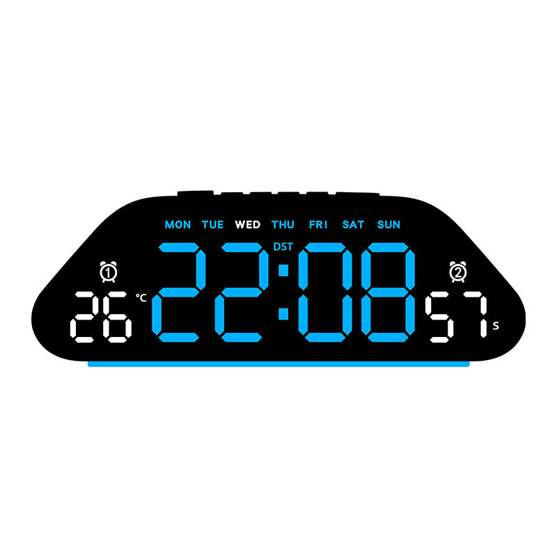 Digital Multifunctional Alarm Clock with Temperature and Date Display