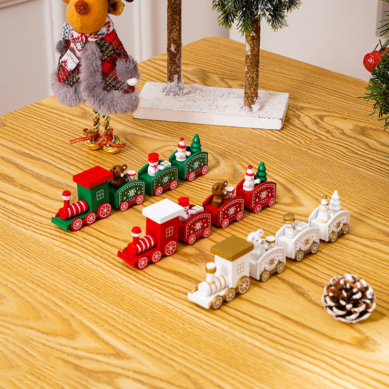 Decorative Christmas Train Set