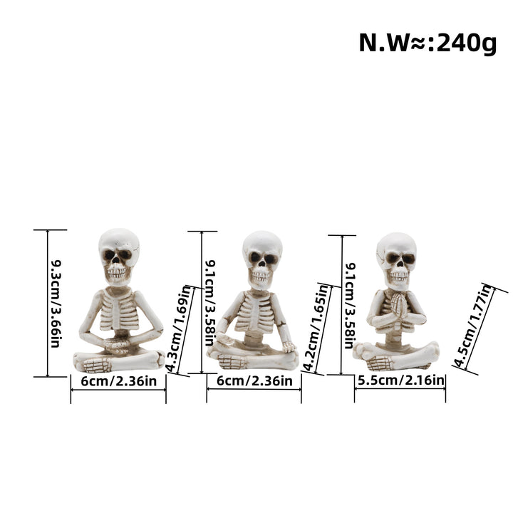 Decorative skeleton figure