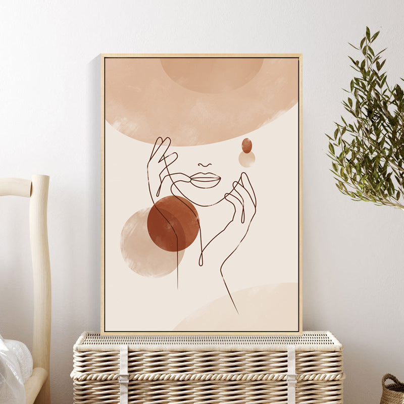 Abstract Line Art Frame