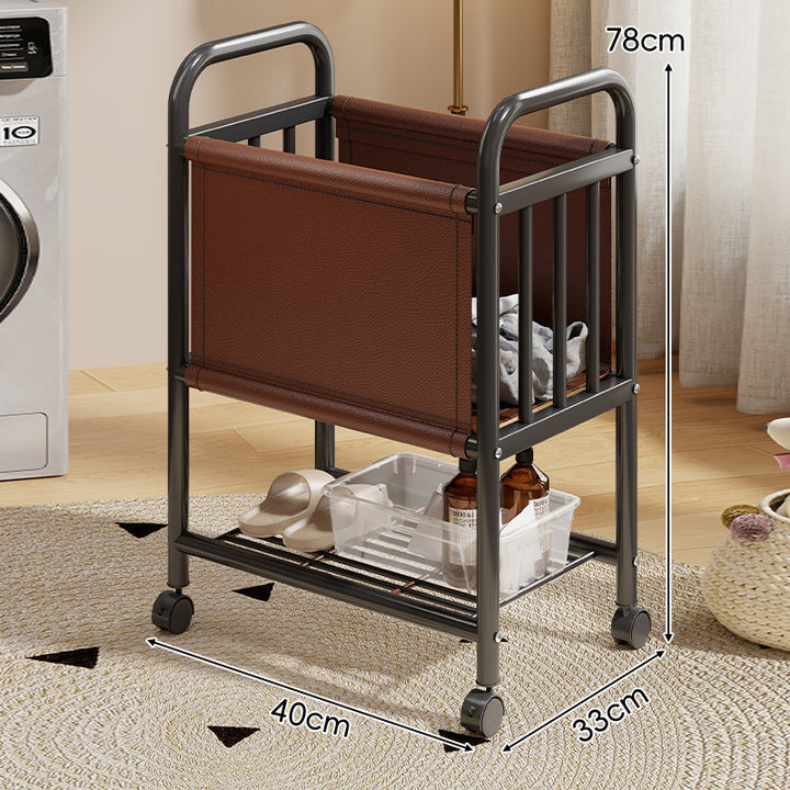 Mobile Nursery Bassinet and Storage Cart