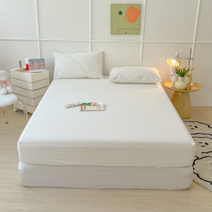Soft Jersey Knit Fitted Sheet Set