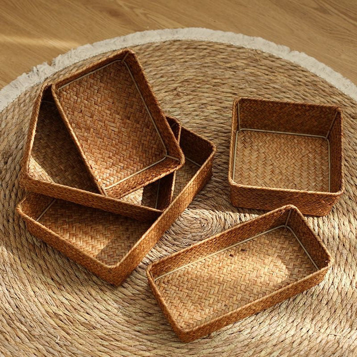 Natural Woven Storage Basket