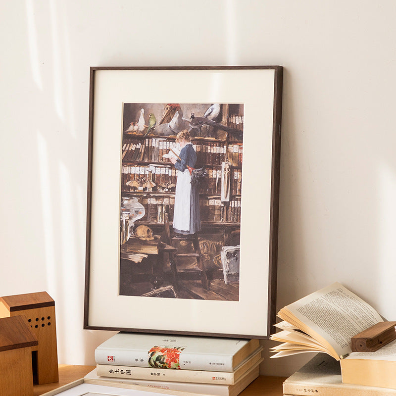 Vintage Illustration Framed Art