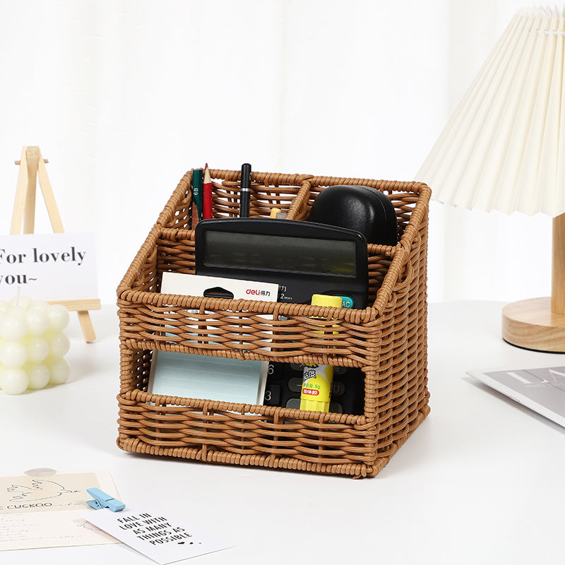 Woven Storage Organizer Caddy