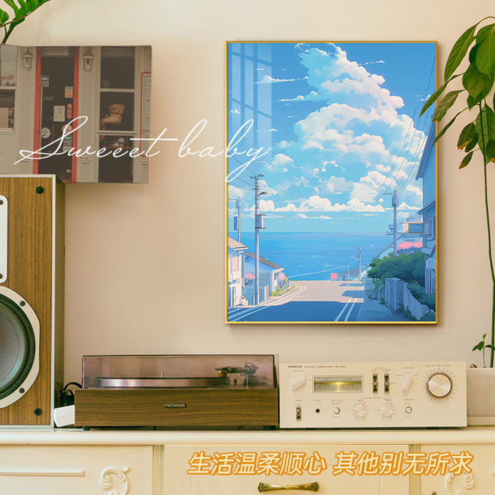 Coastal Landscape Framed Wall Art