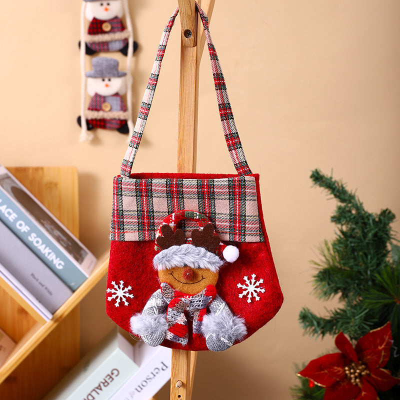 Playful Christmas Shoulder Bag