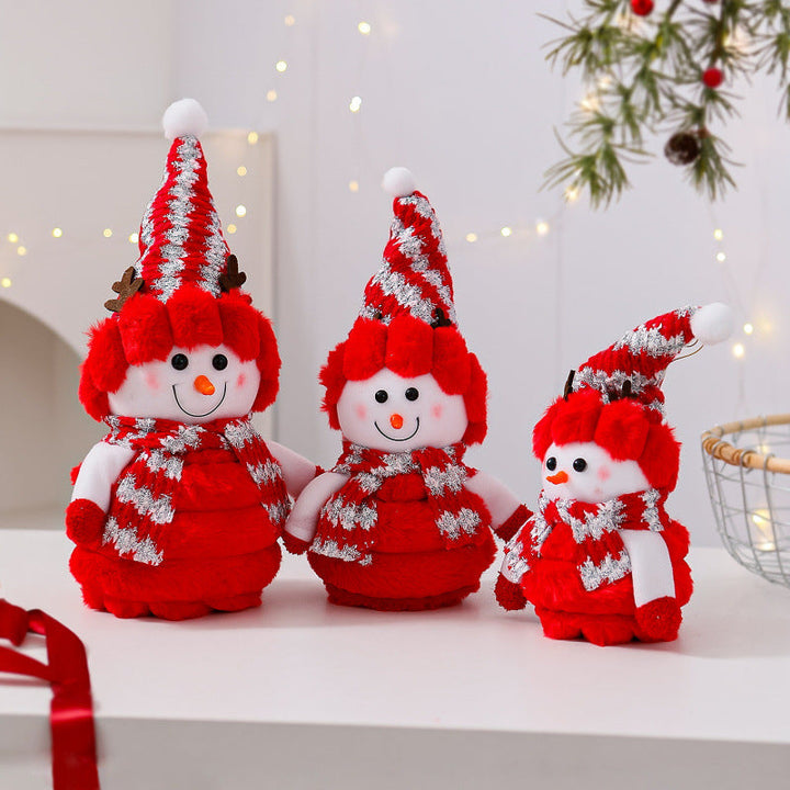 Decorative Snowman Figure