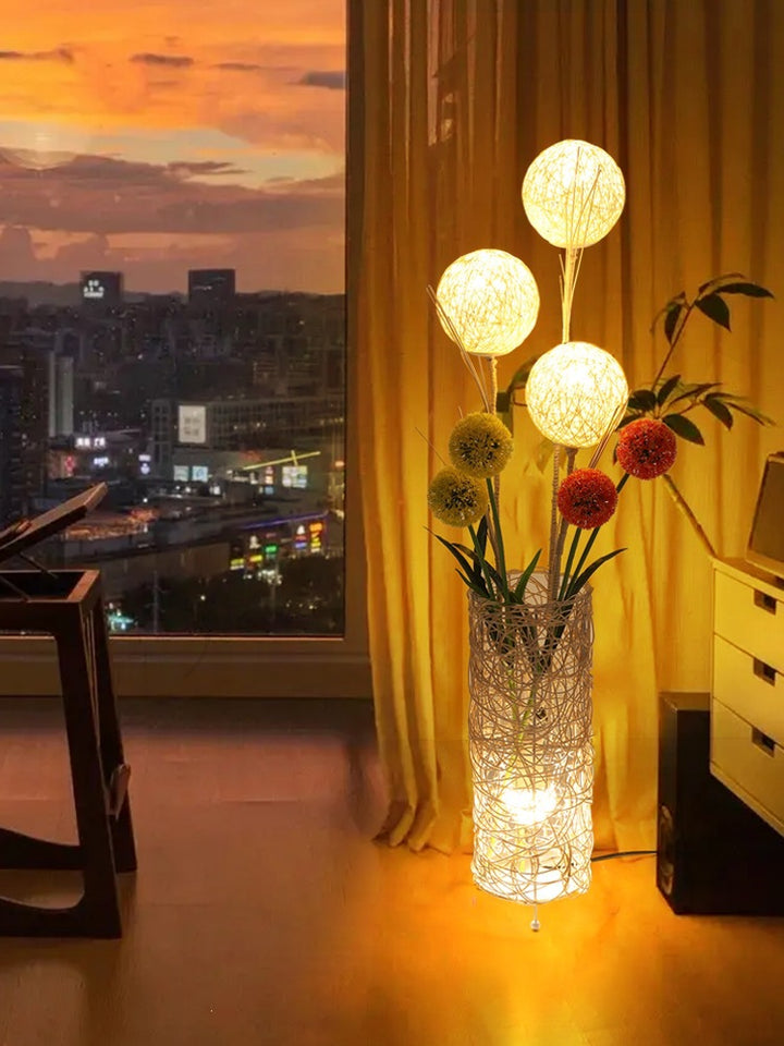 Decorative floor lamp