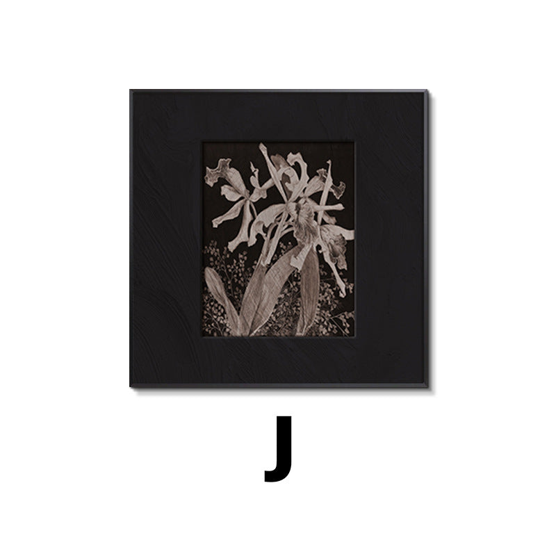 Framed Abstract Botanical Wall Art