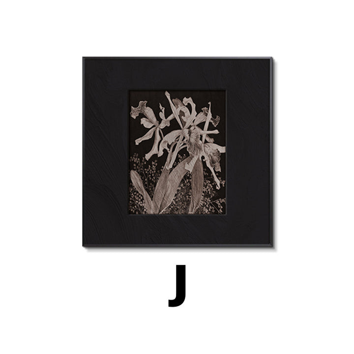 Framed Abstract Botanical Wall Art